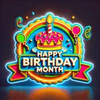 Birthday Month Badge Birthday Month Badge